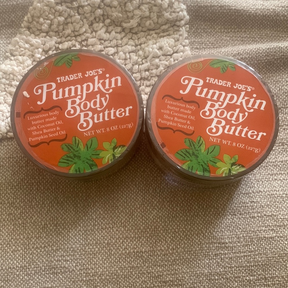 2 pack of Pumpkin Body Butter from Trader Joe’s.